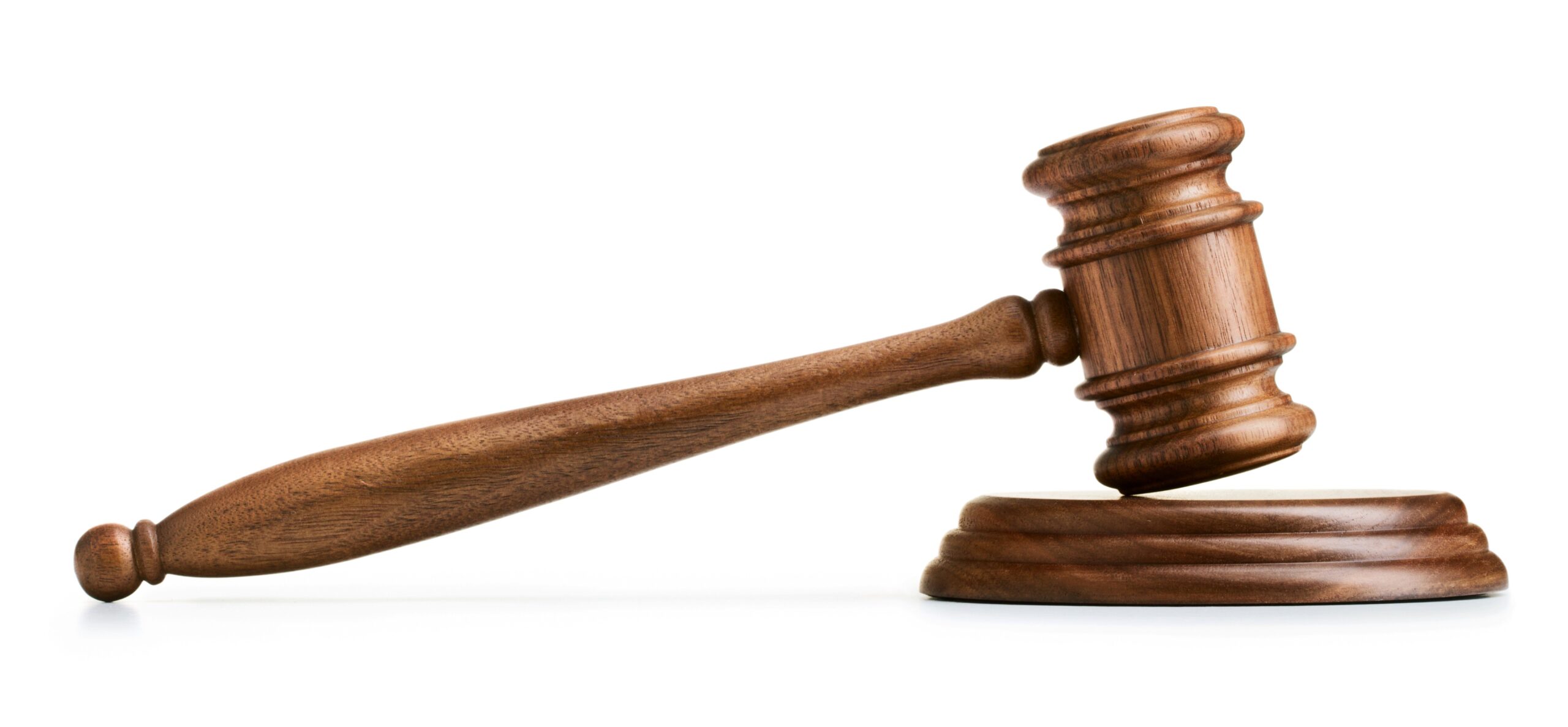 Wooden gavel